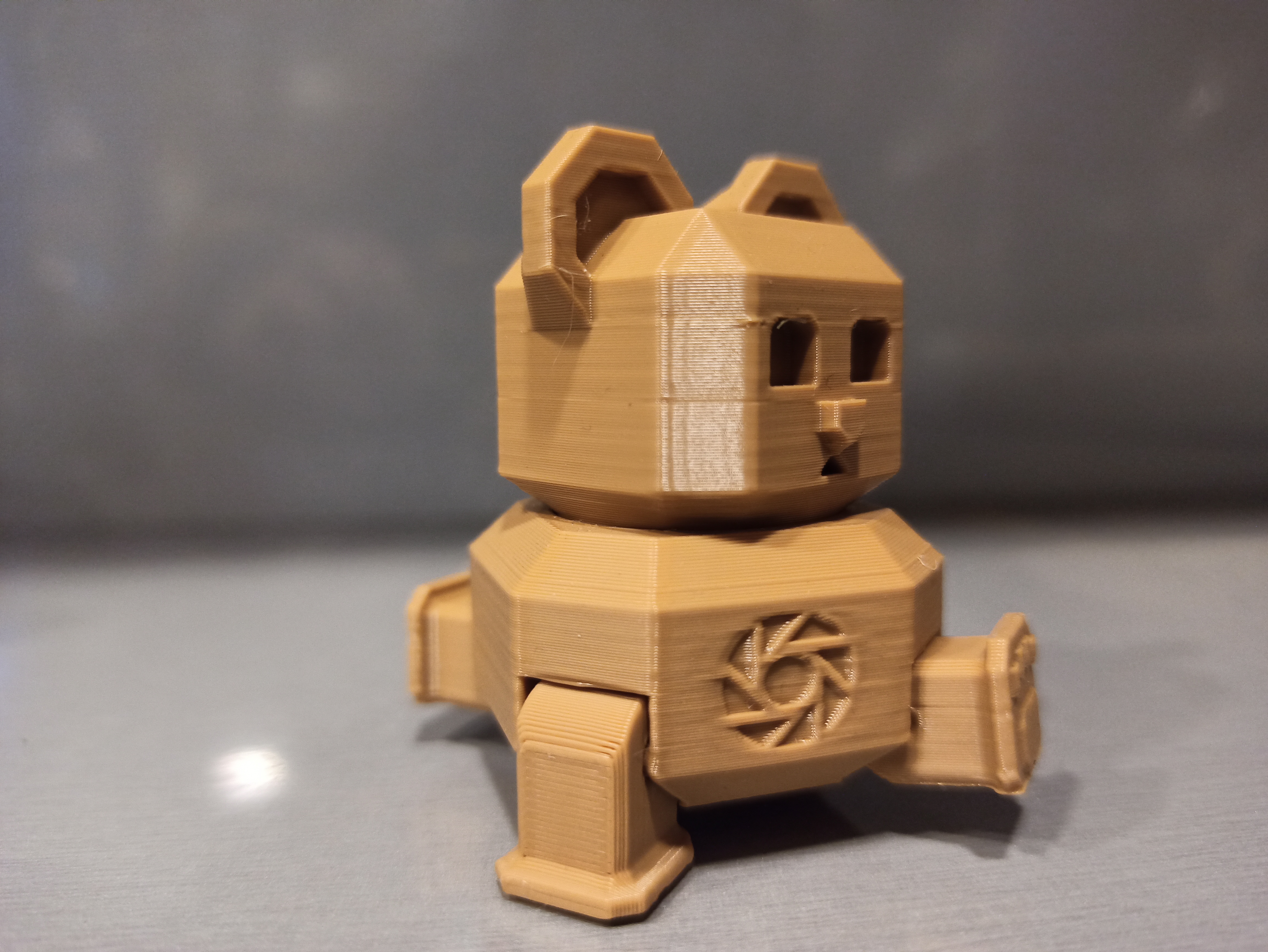 orama mini robot bear articulated