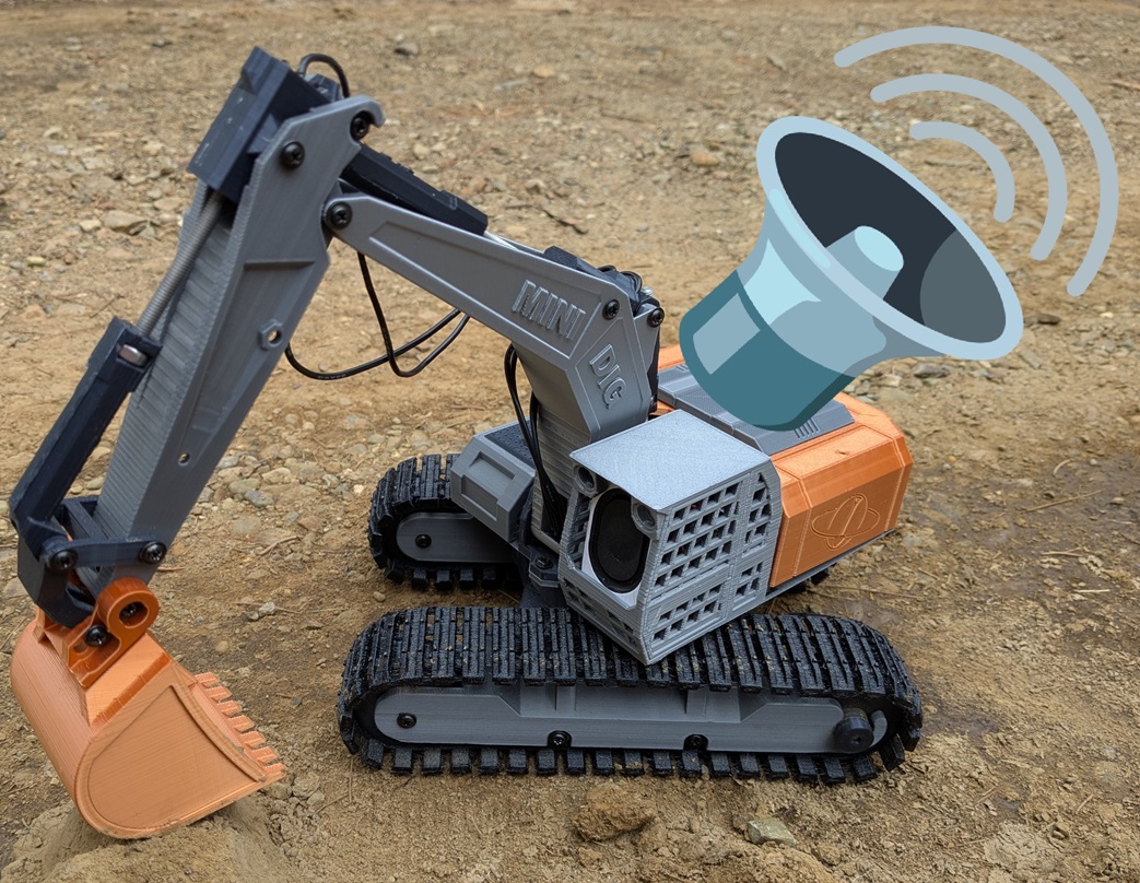 ProfessorBoots Excavator Sound Module
