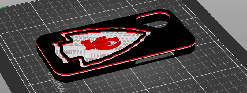 iphone 16 case with KC logo