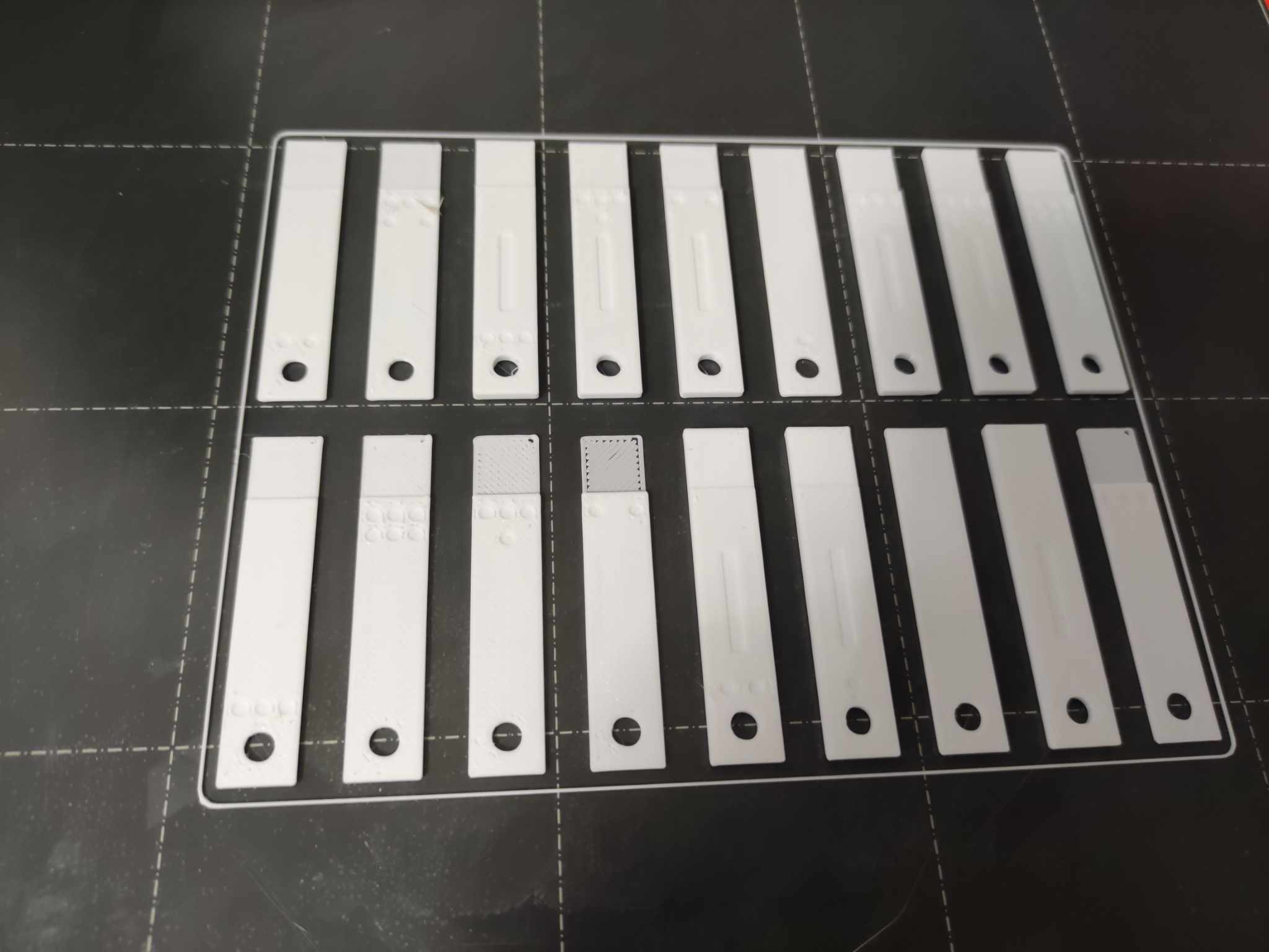 Distance strips - when its too narrow for caliper