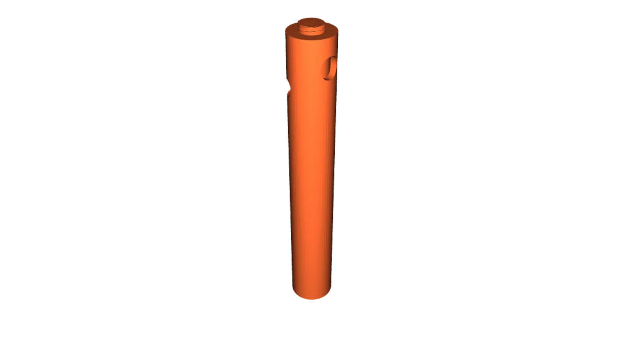 3D Printable Bolt Action Retractable Pen by Max Stier