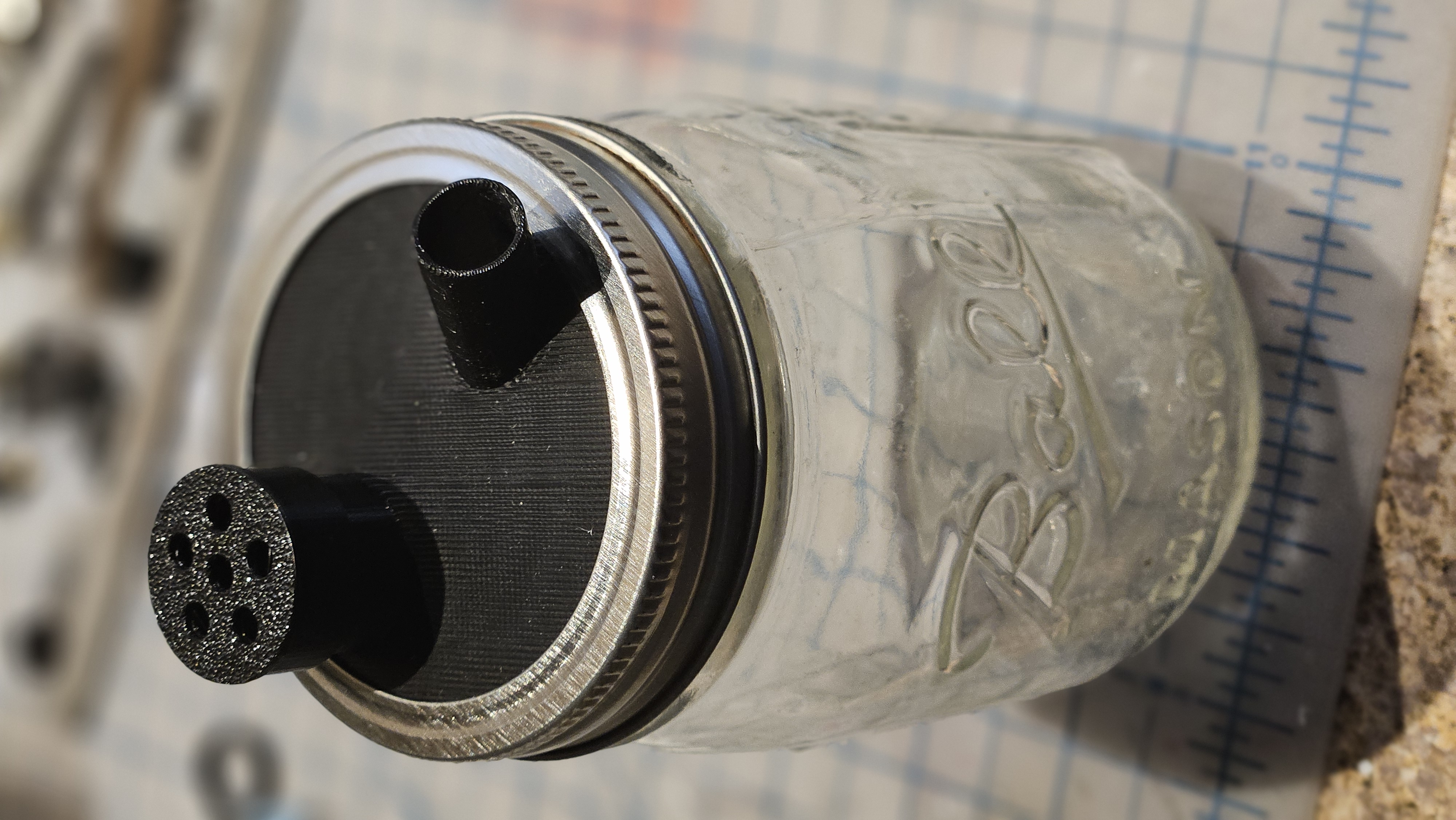 Airbrush Cleaning Pot Top