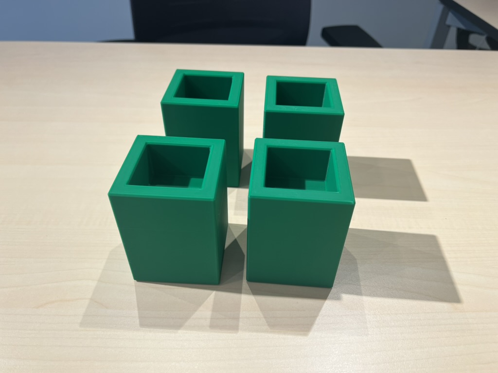 Steelcase Kalidro leg extension / Tischbeinverlängerung