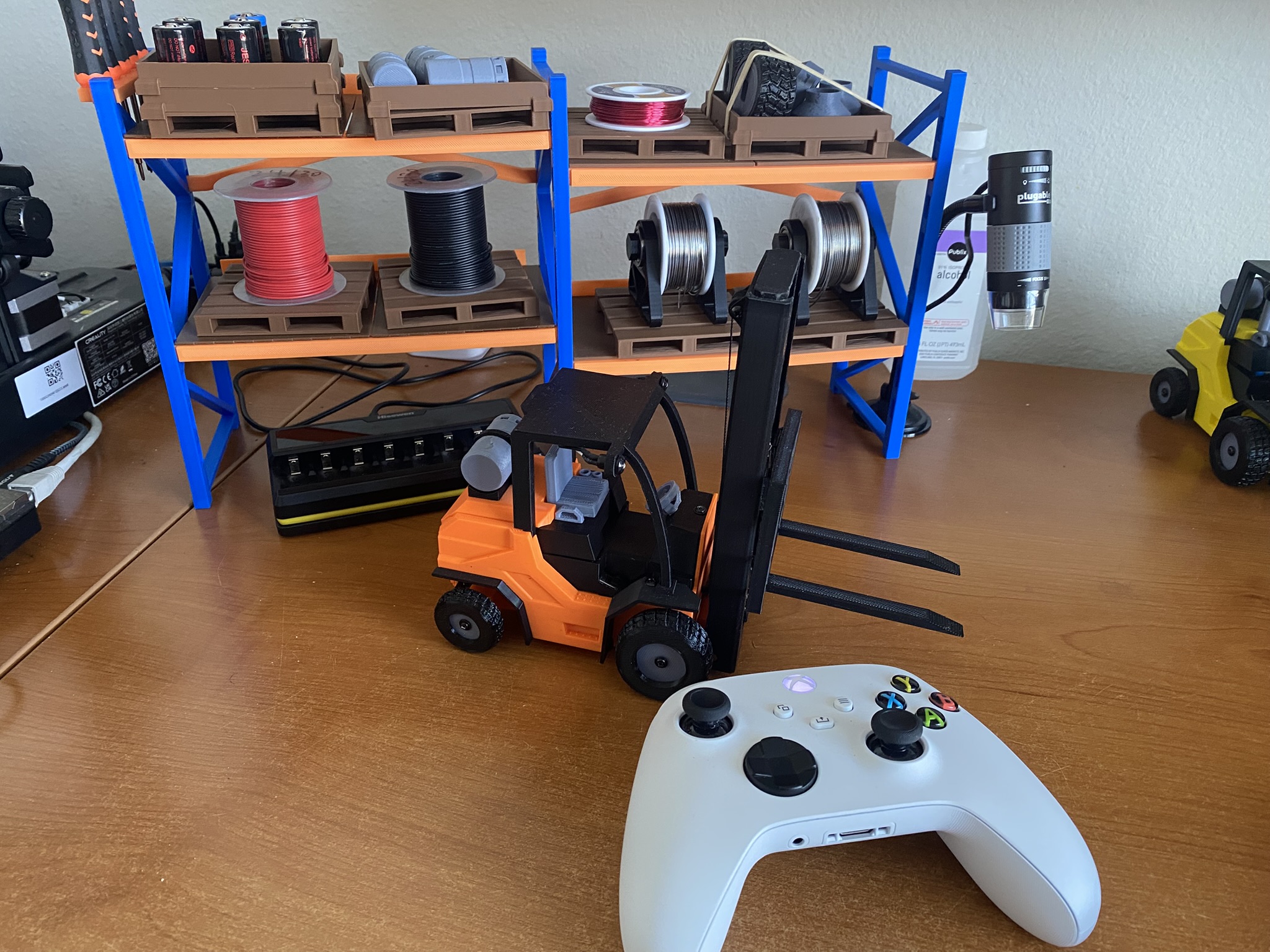 3D Printed RC Forklift (UPDATED)