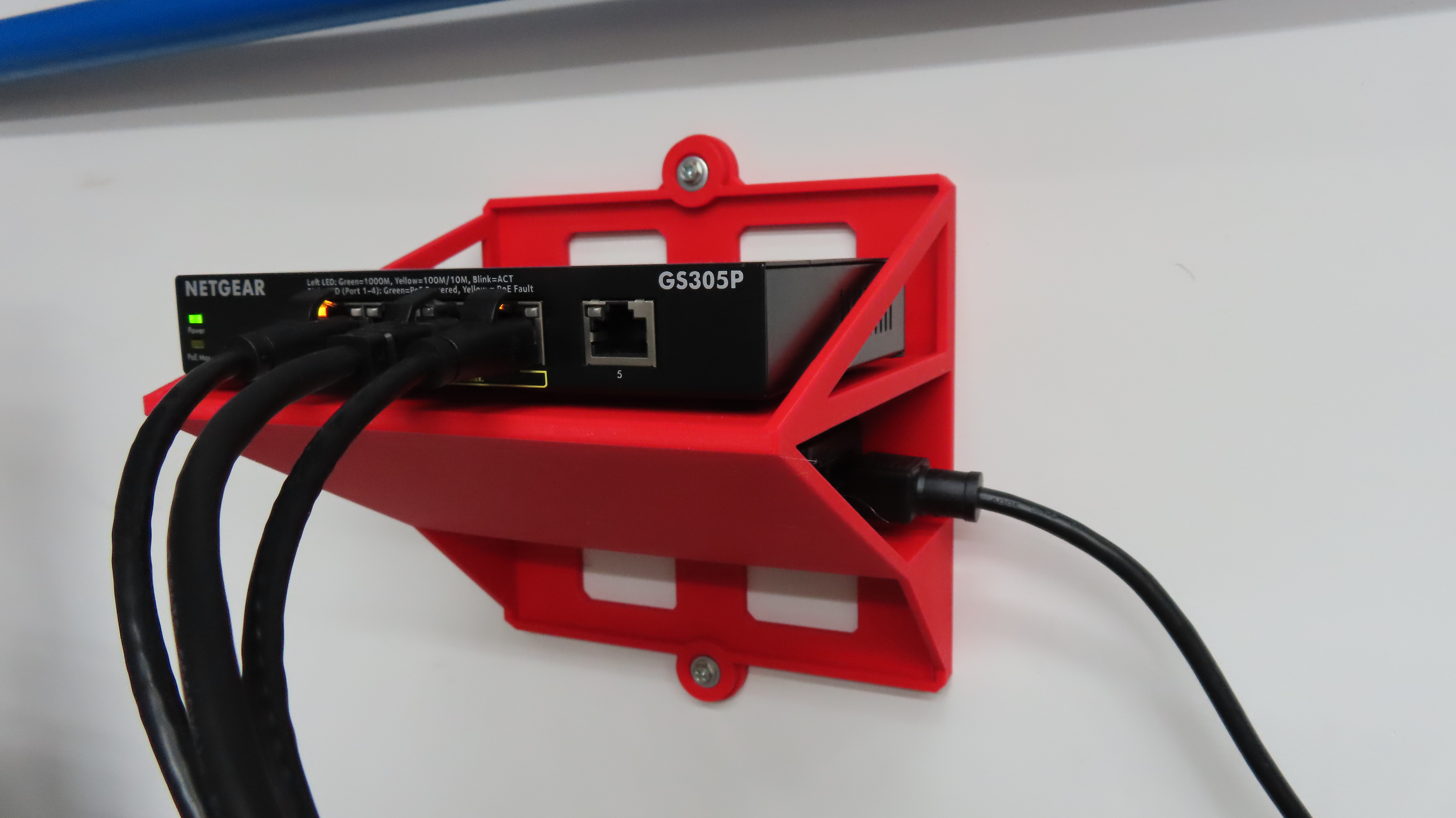 Network Switch Shelf