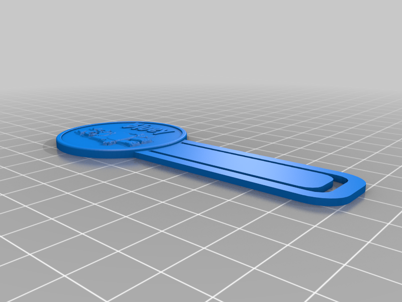 Bluey Bookmark