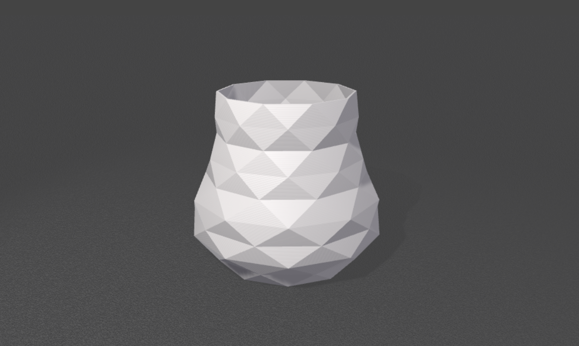 Geometrical Vase Planter - Vase mode