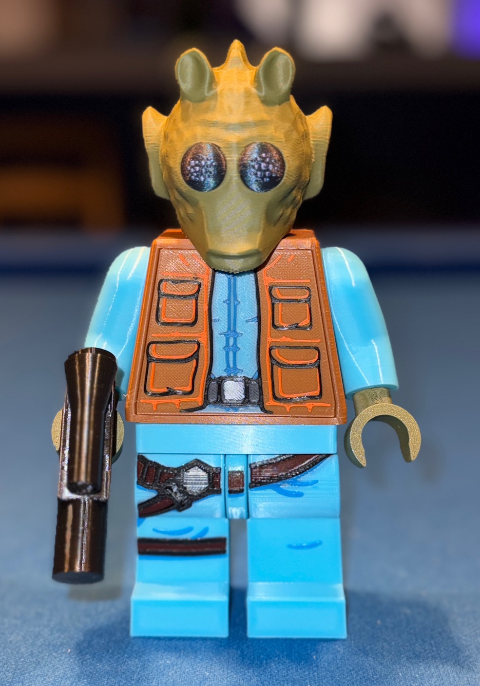 Star Wars Greedo Brick MegaFigure (5:1 Scale)