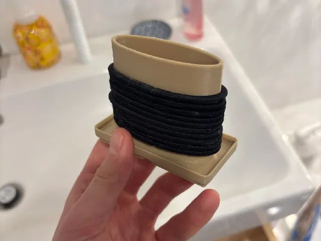 Gridfinity Hair Tie Holder