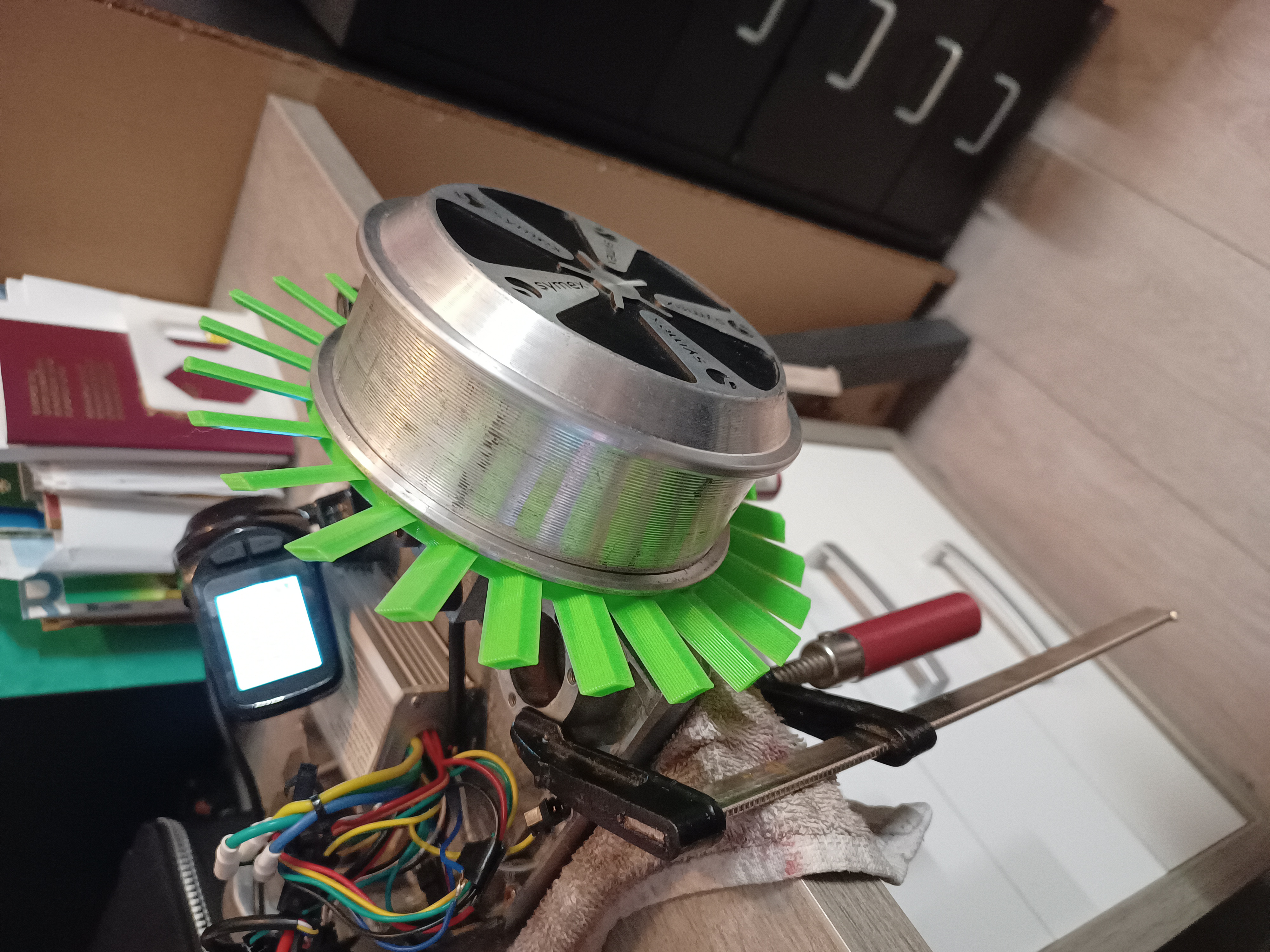 Hoverboardmotor fan