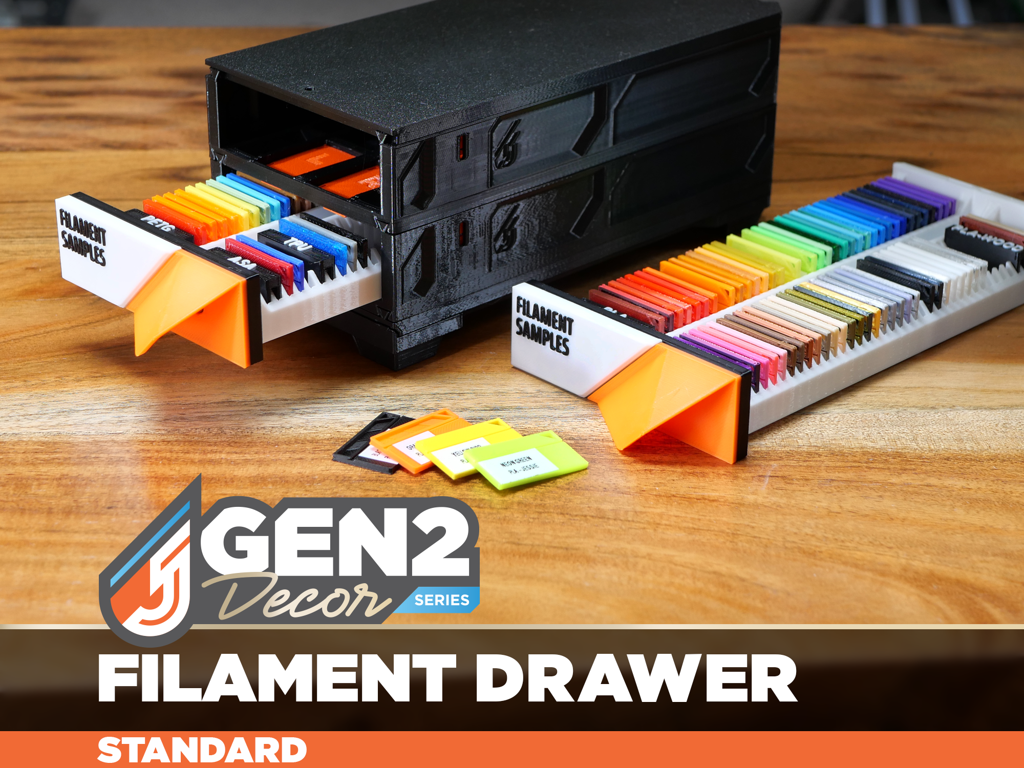 GEN2 Decor Filament Drawer - 185-1W-0.5H