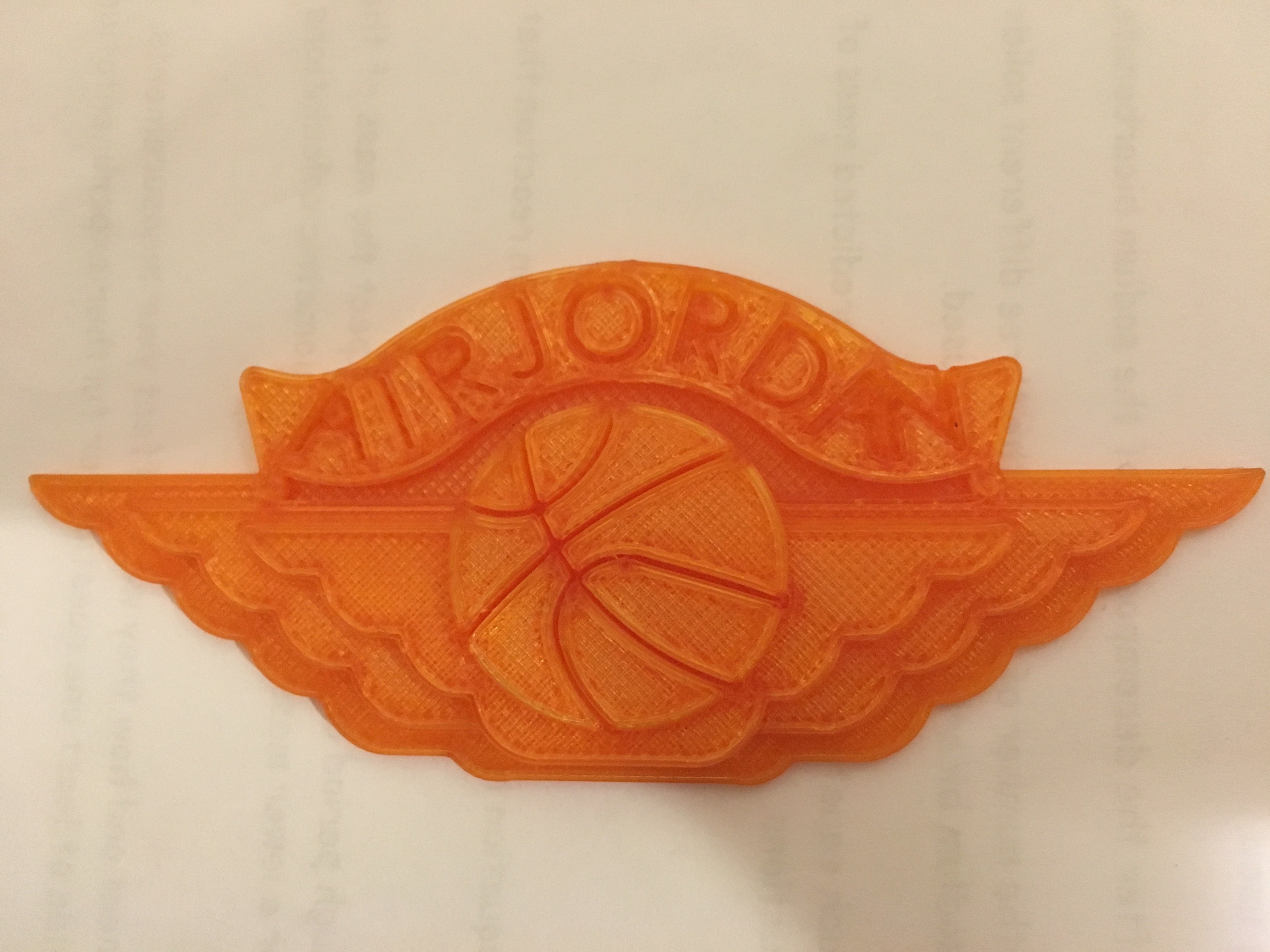 Air Jordan Wings Logo 2D Art