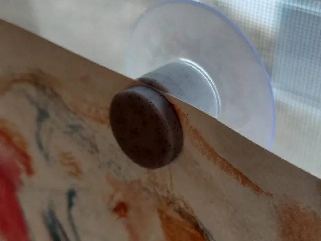 Shower Suction Cup Paper Holder for Memorization