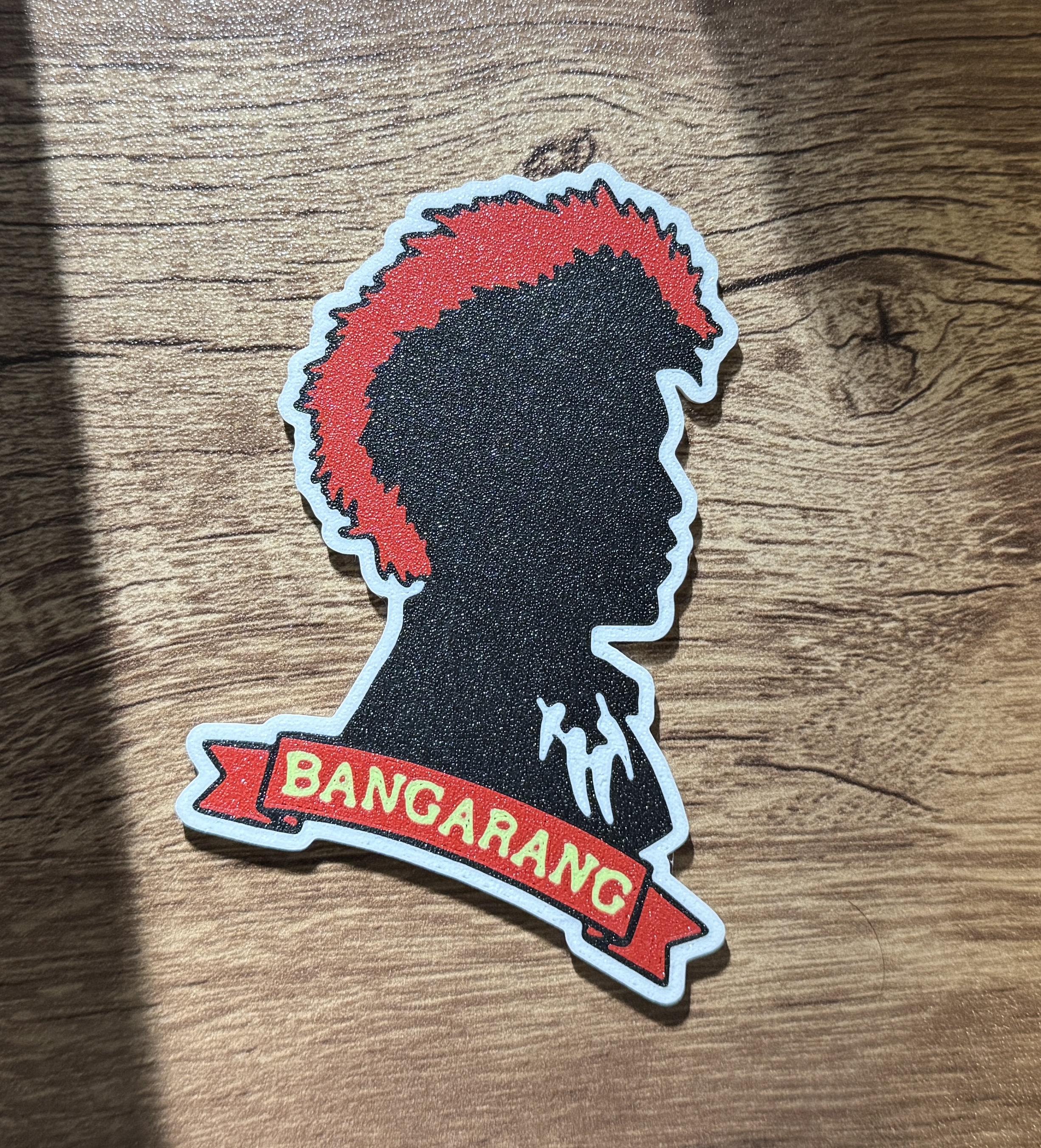 Rufio Bangarang Hook Magnet (multi-color)(8x3mm magnets)