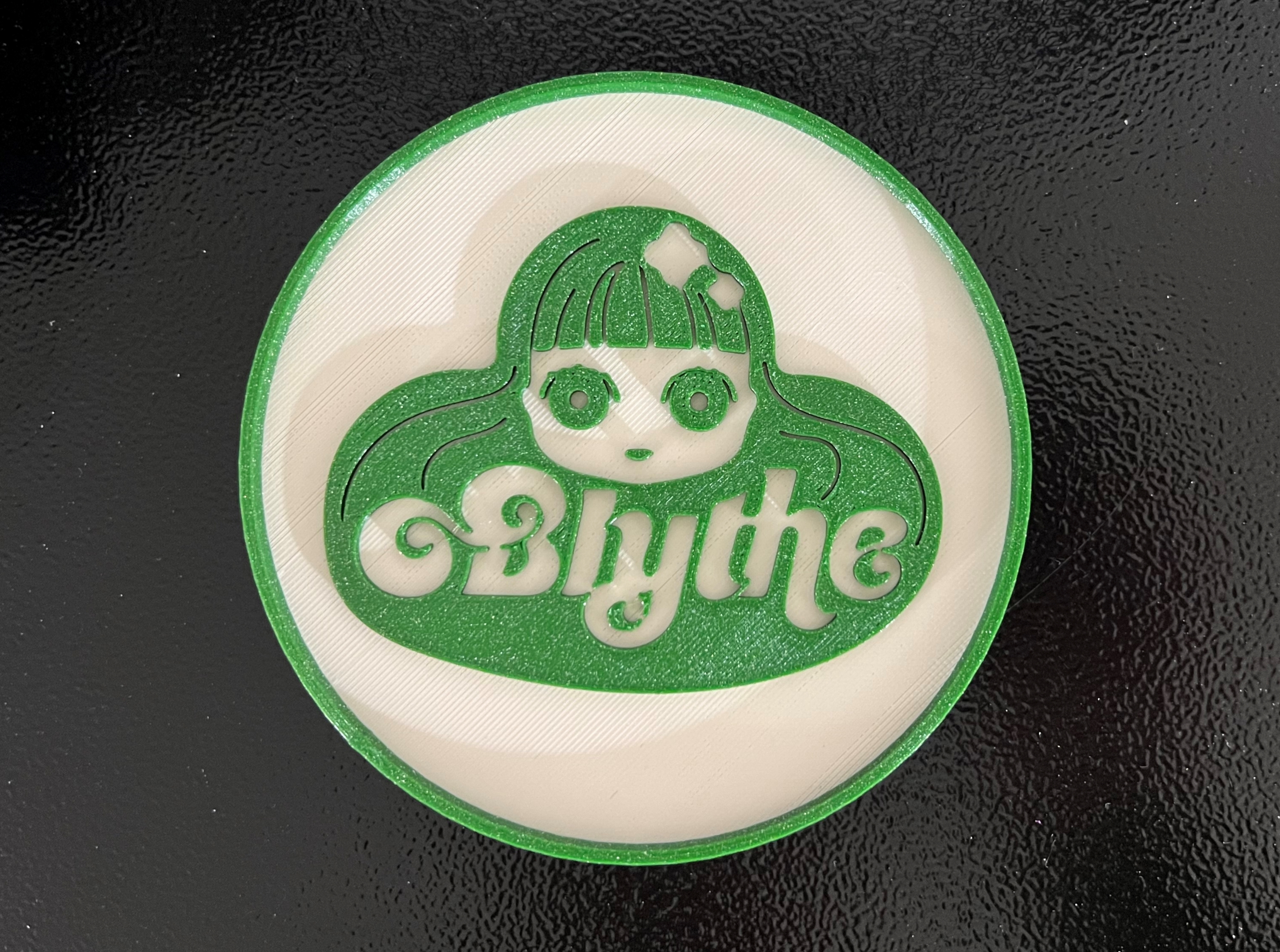 Blythe coaster - magnet - keychain set