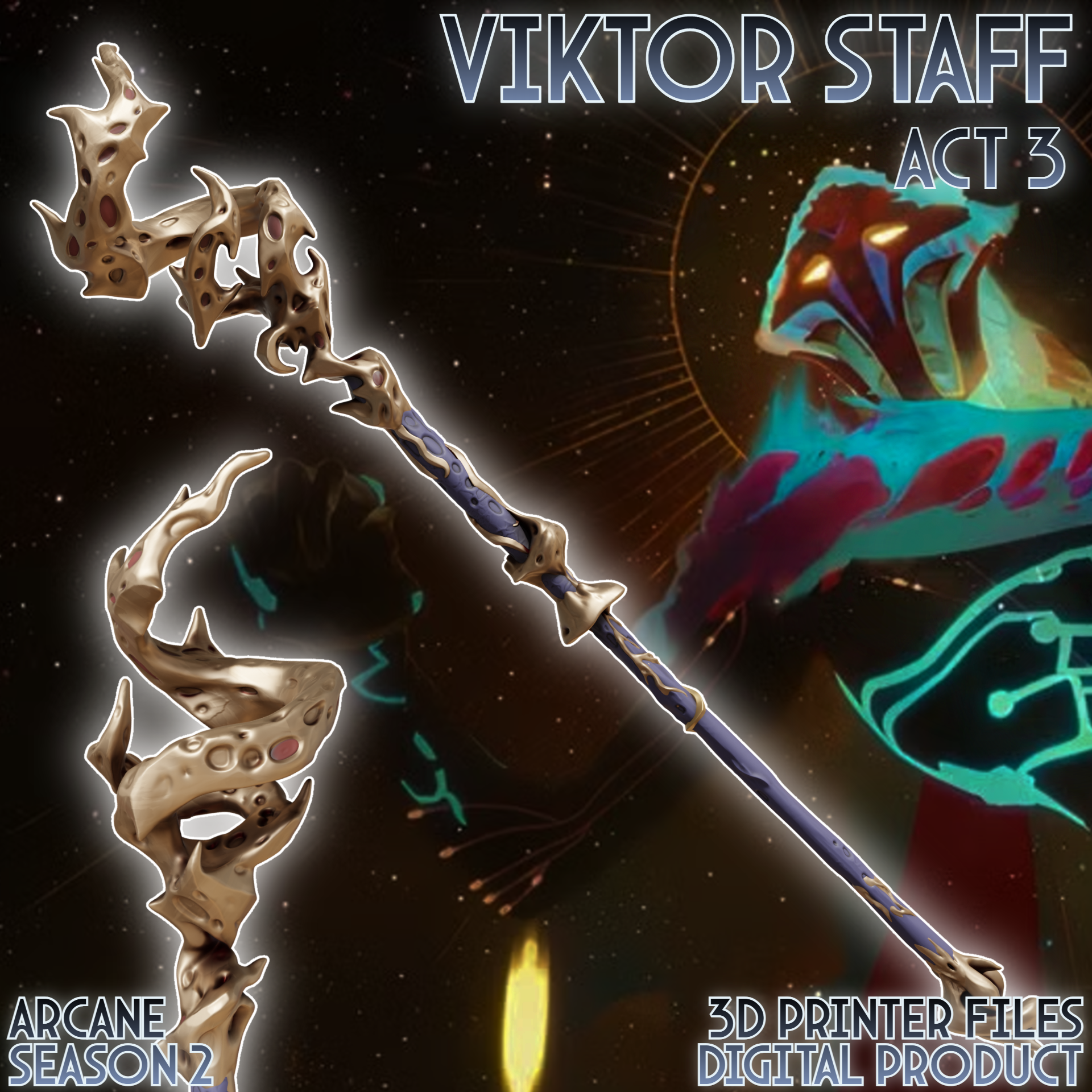 Viktor Staff Arcane Act 3