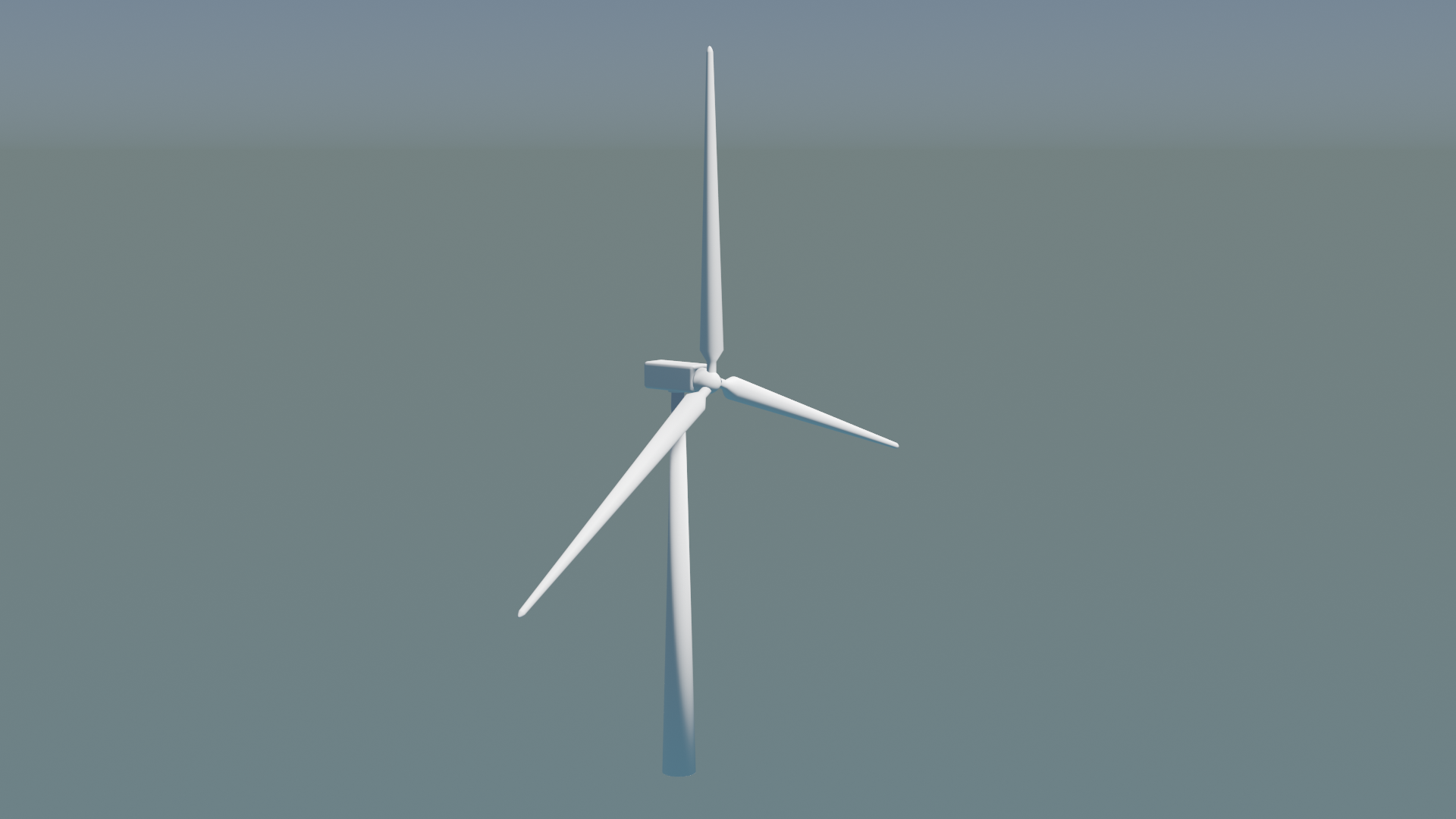 3D Wind Turbine Model for 3D Printing