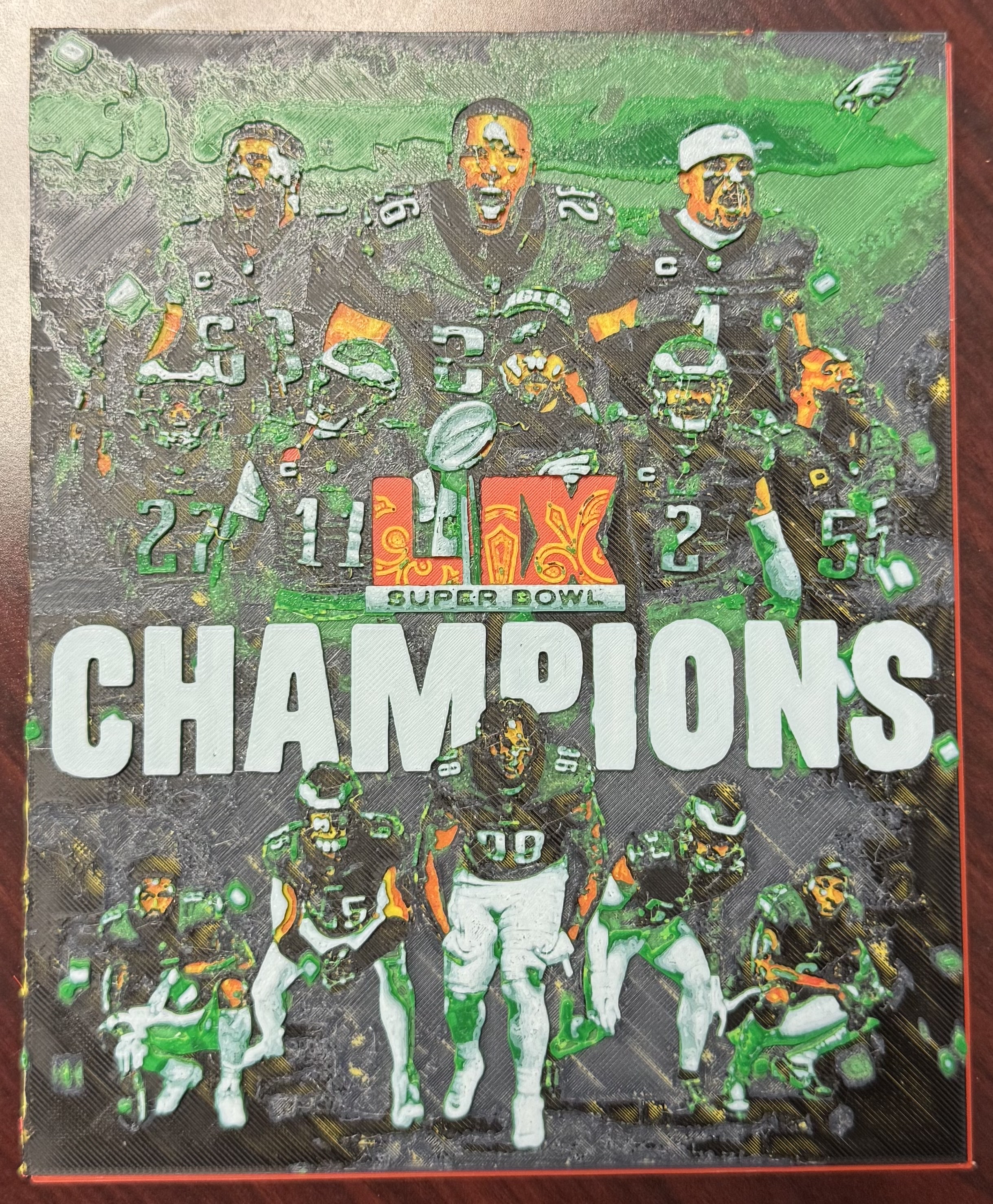 Philadelphia eagles Superbowl 59 team