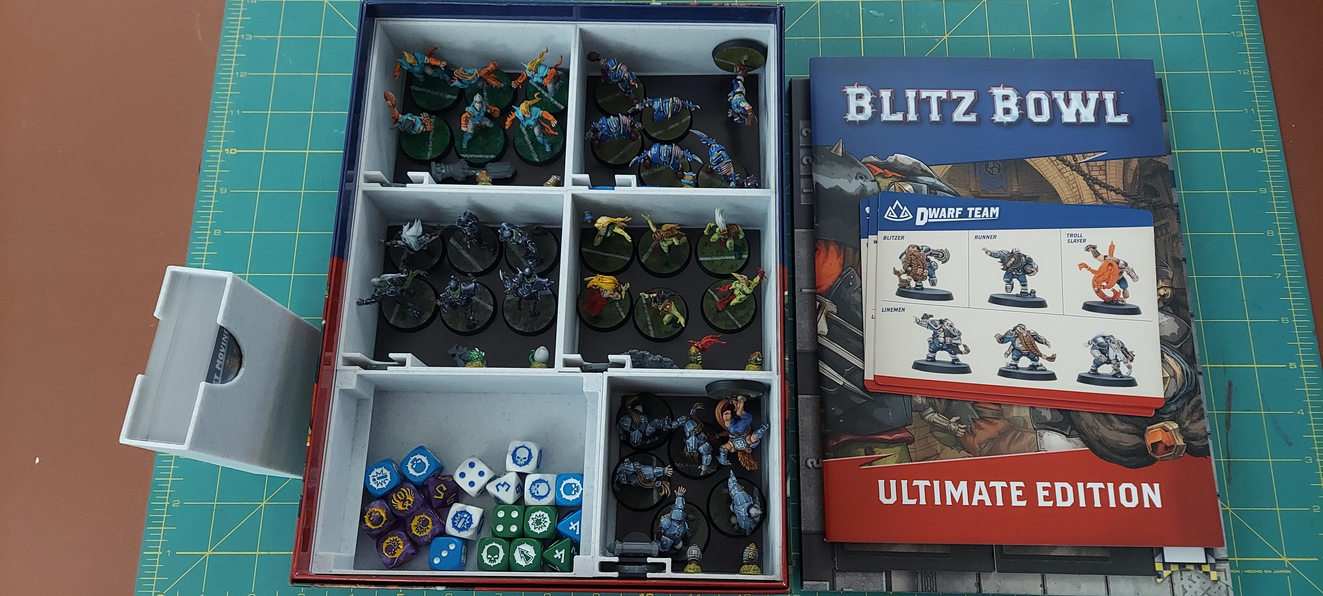 Storage Insert compatible with Blitz Bowl