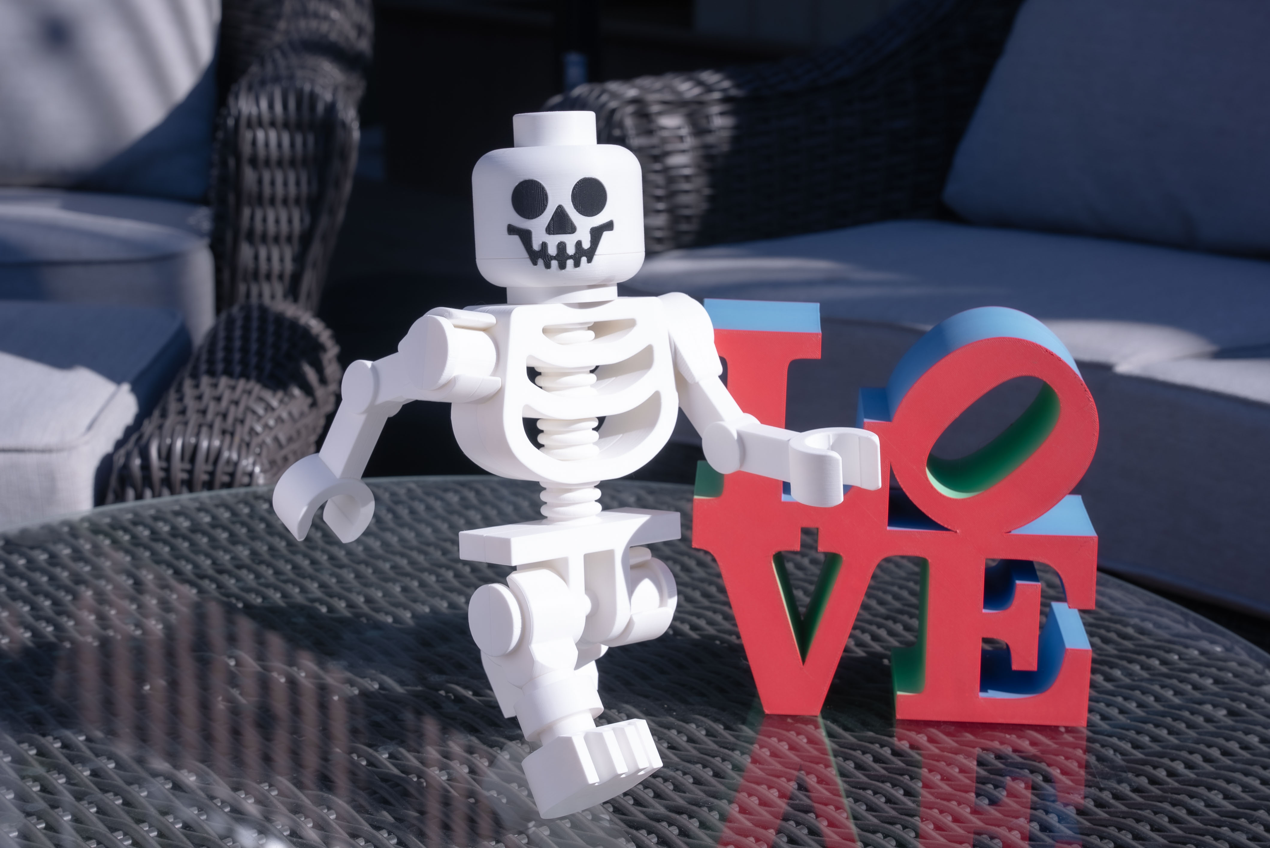 Skeleton Giant Minifigure (16") – Standalone Design!