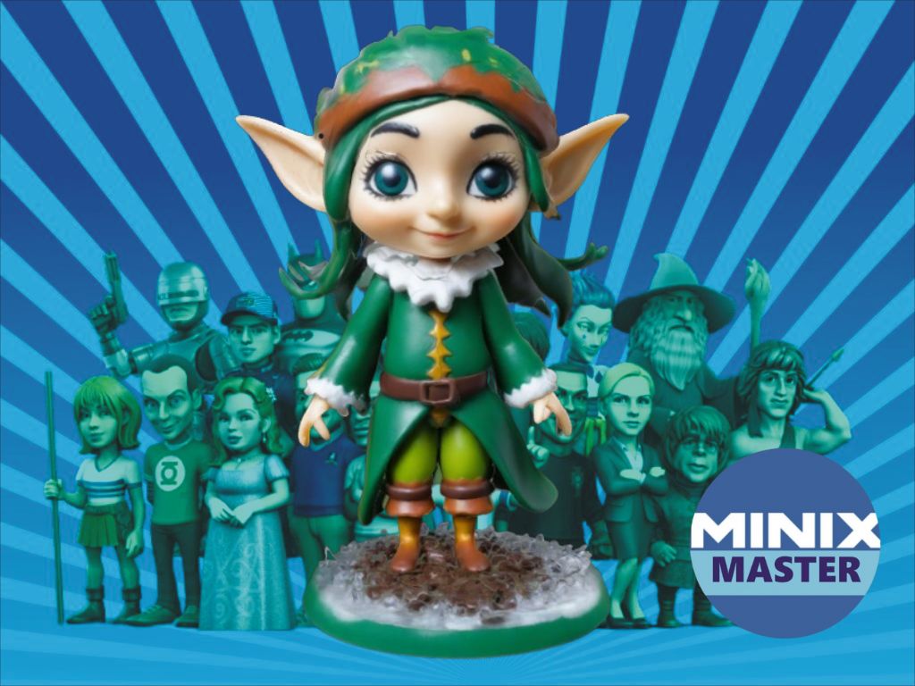 elf girl minix figure