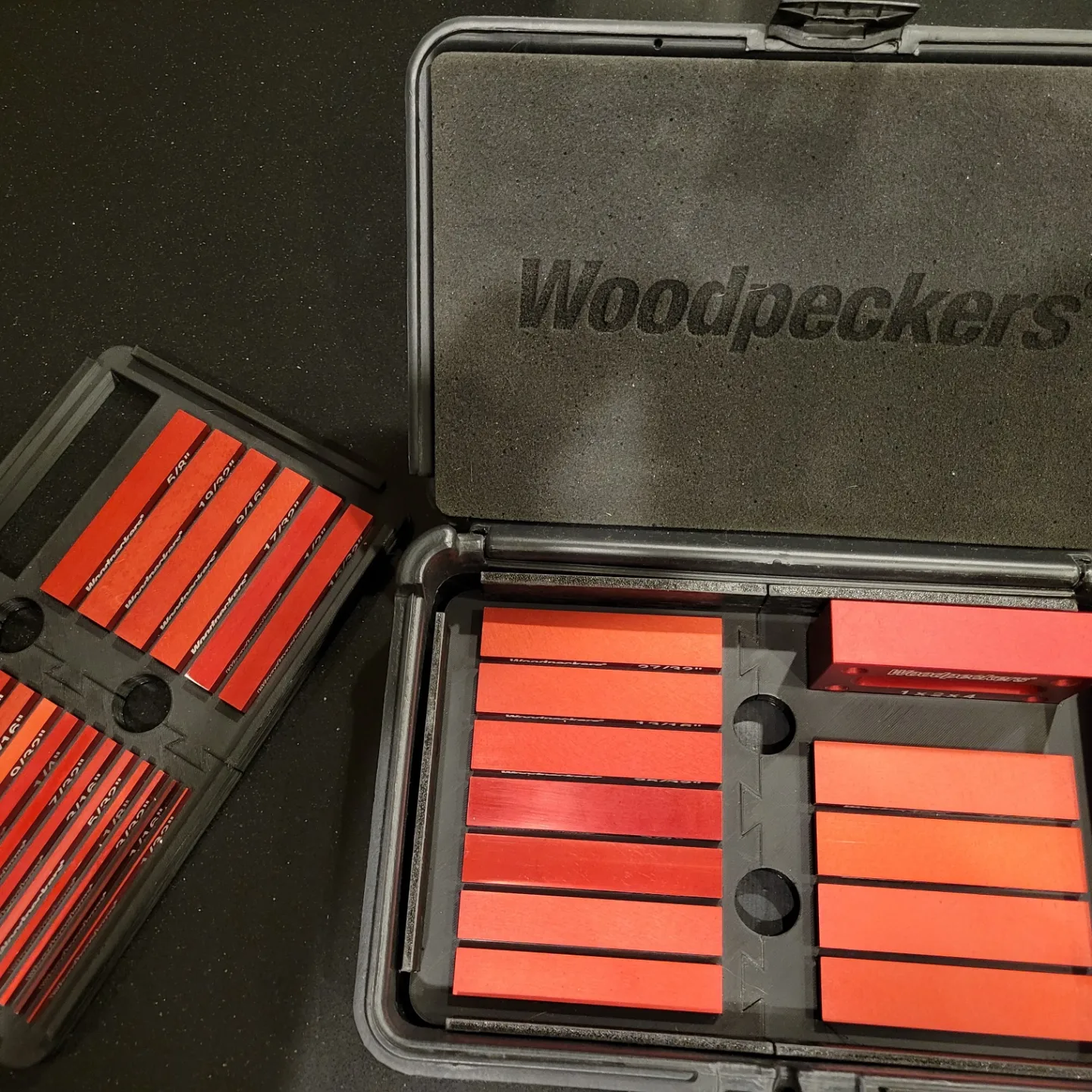 Woodpecker Imperial  setup block( Standard and expansion) trays 3D model by Cary