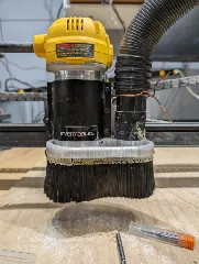 X-carve with Dewald router dust shoe