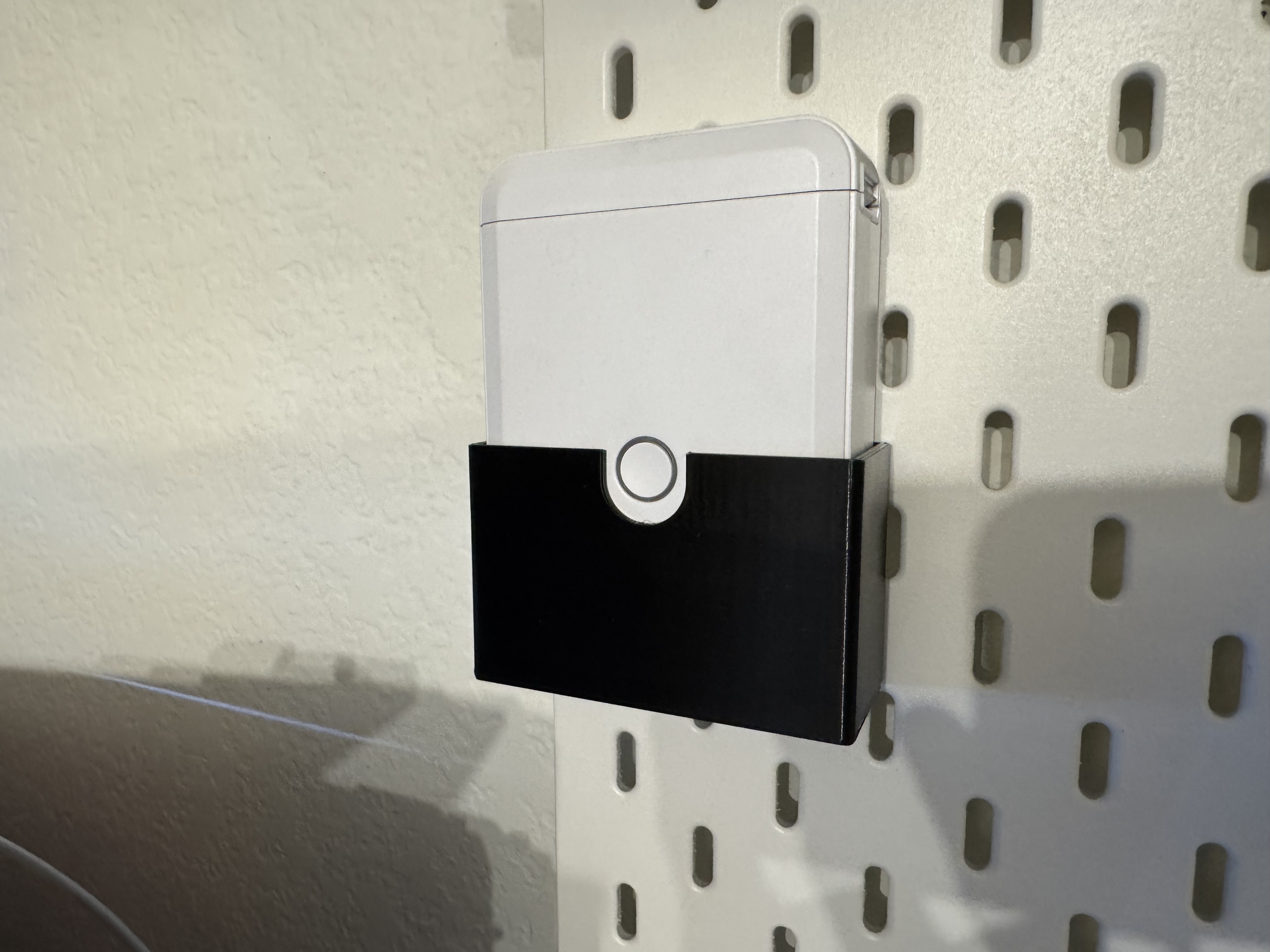 NIIMBOT D110 Label Maker Holder for Skadis Pegboard