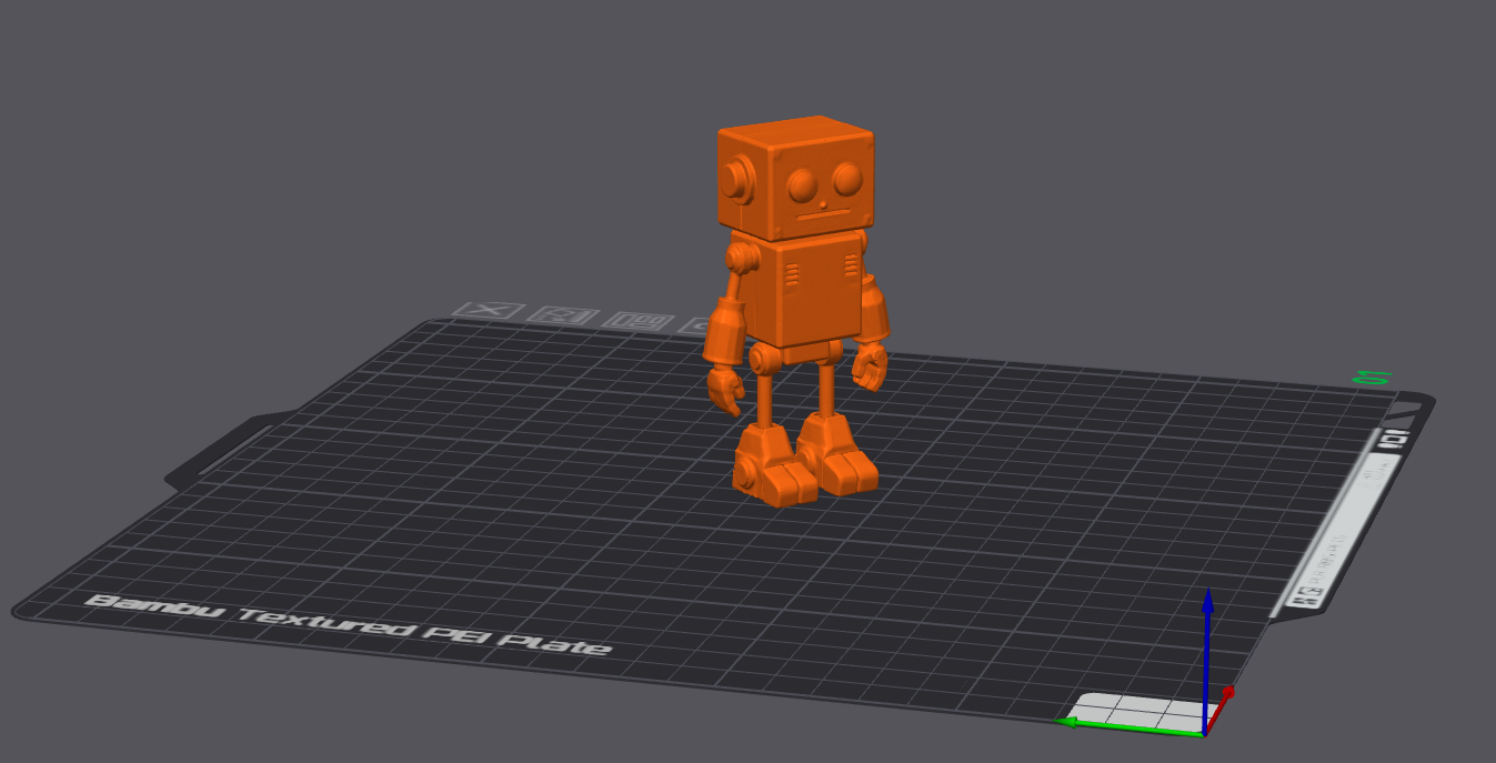 Miniatura 4 do modelo 3D Robot, Simple Robot