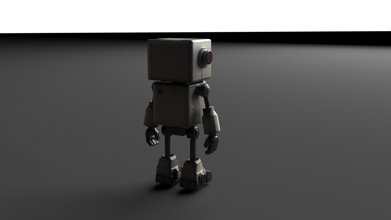 Miniatura 3 do modelo 3D Robot, Simple Robot