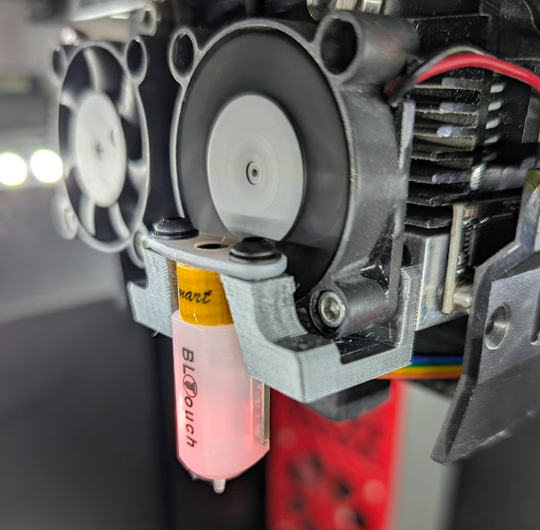 Qidi I-Fast Upgrade to Klipper BTT and solve HW issues + BLTouch Holder