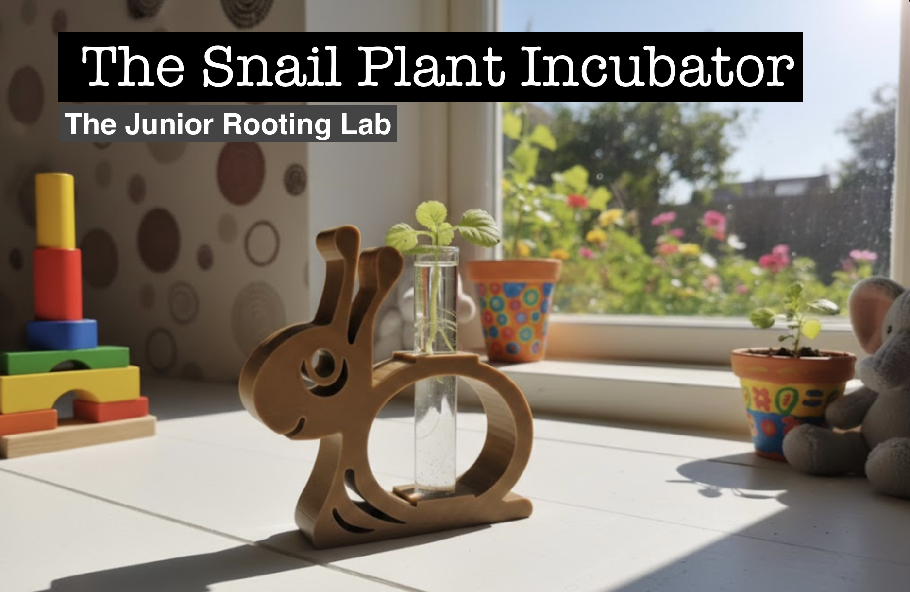 The Snail Plant Incubator [The Junior Rooting Lab]
