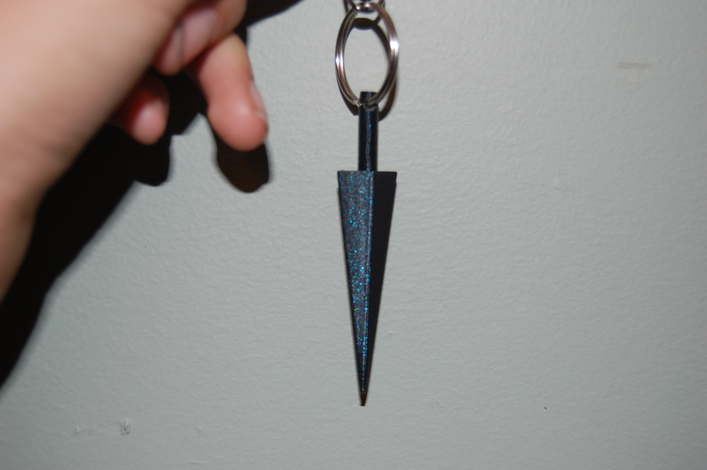 Hollow Knight Nail Keychain