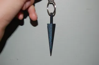 Hollow Knight Nail Keychain