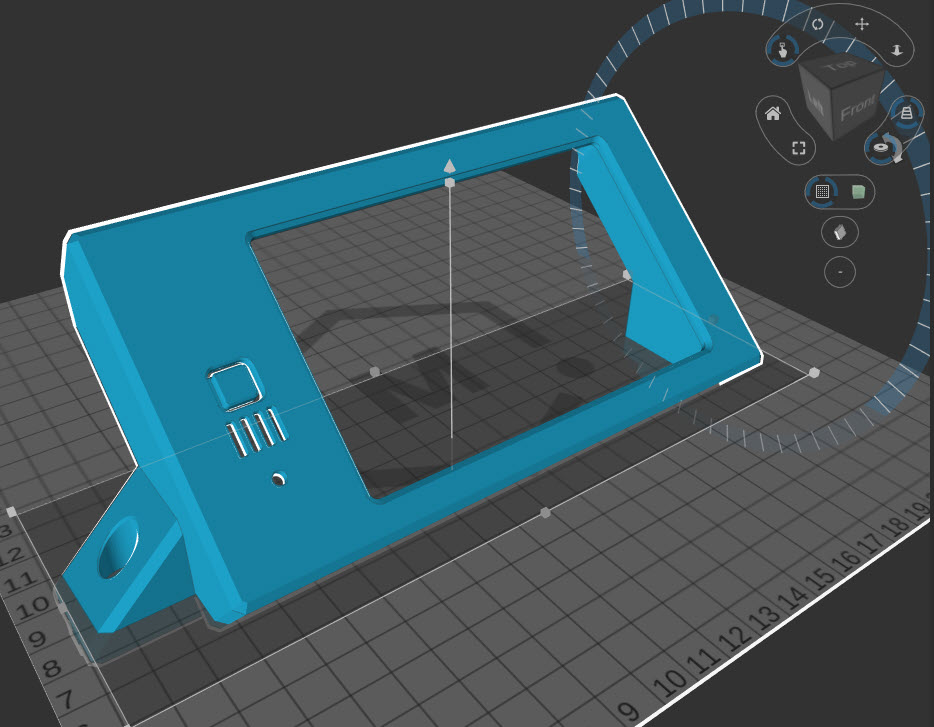 Duet3D PanelDue 5 Front Mount
