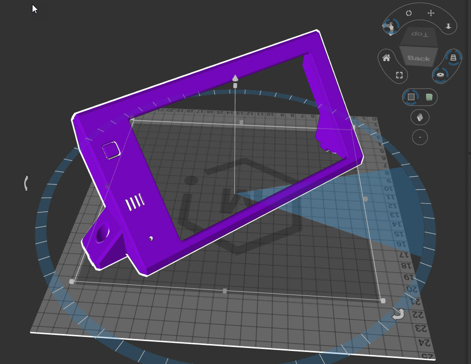 Duet3D PanelDue 7 Front Mount