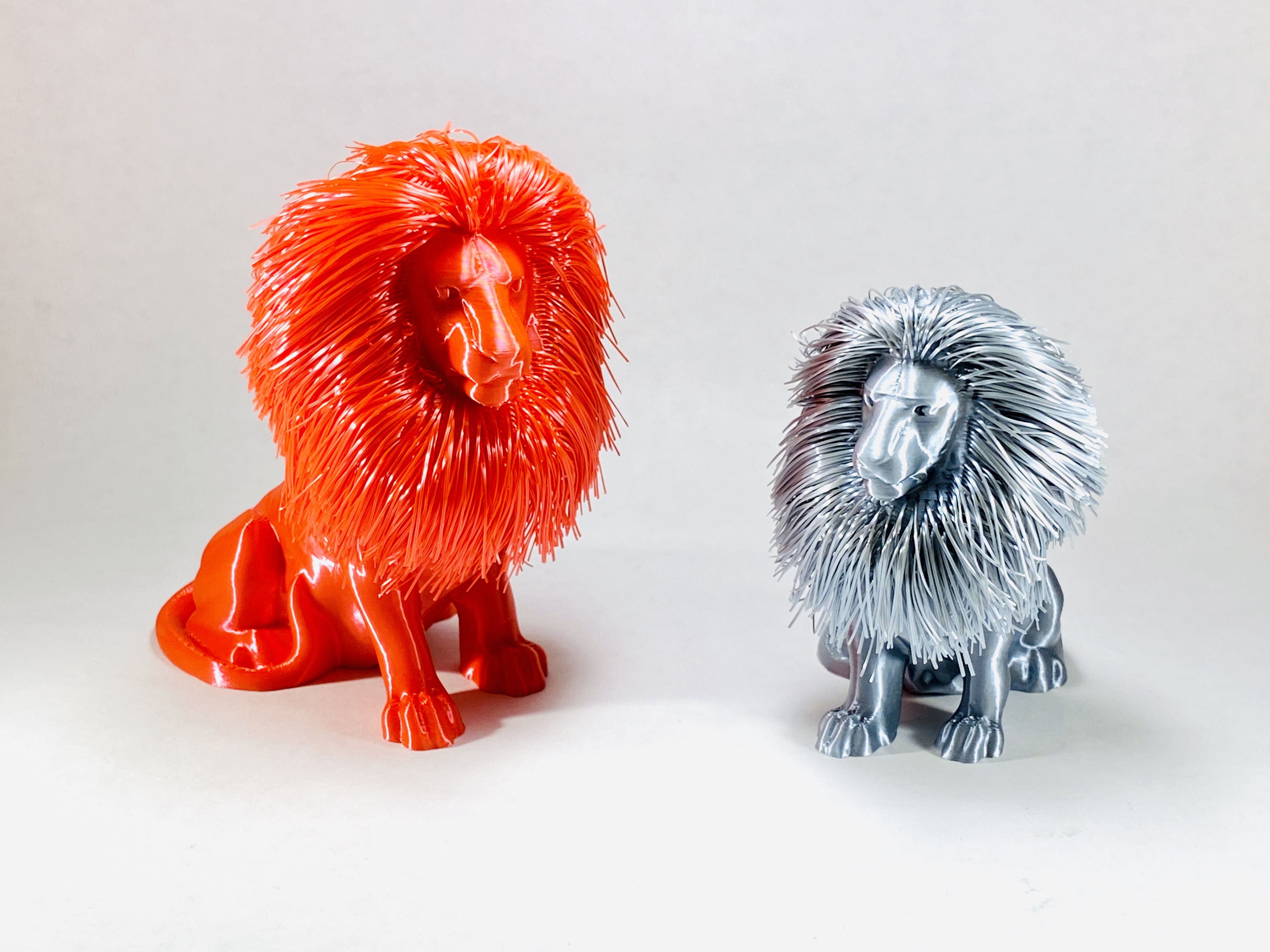 udtrykkeligt forsvar erklære The Hairy Lion by R3D | Download free STL model | Printables.com