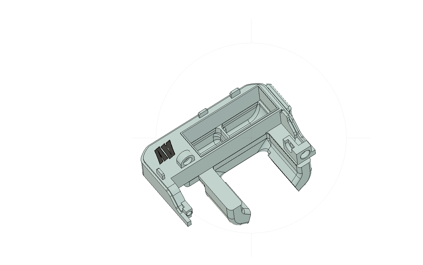 BambuLab X1C/ P1P/ P1S DIY FanDuct STEP File
