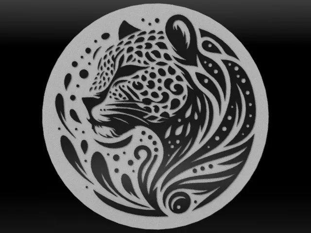 Leopard Wall Art - Stylish 3D Printed Decor