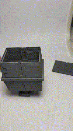 Miniatura 2 do modelo 3D Gonk droid candy dispenser