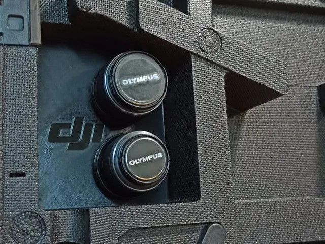 DJI INSPIRE 2 case Olympus lens holder