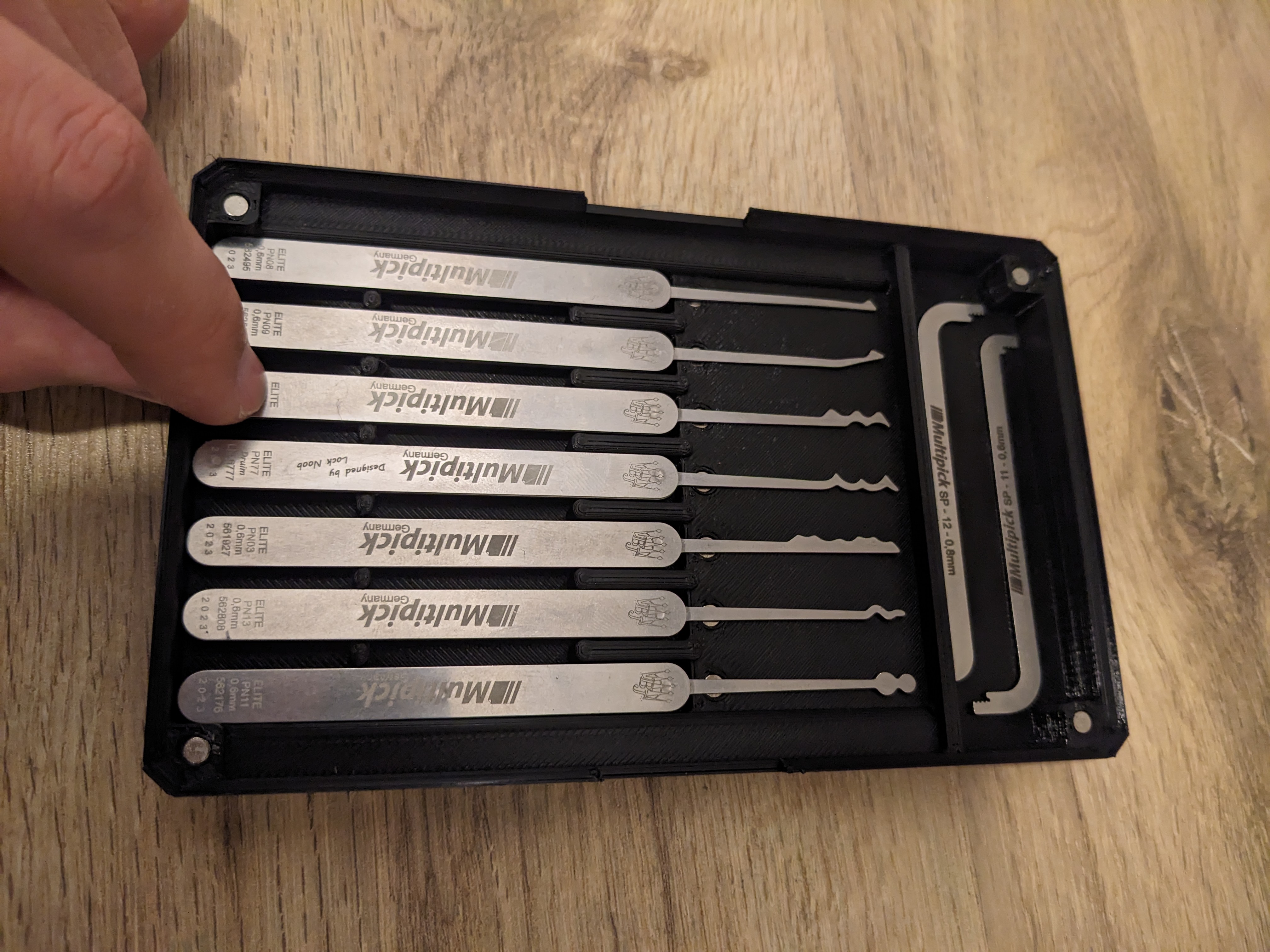 Miniatura 3 do modelo 3D Lock Pick Stack