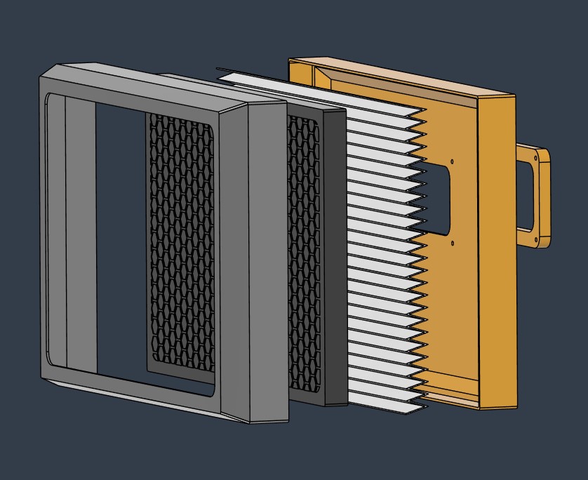FÖRNUFTIG Filters Holder for Prusa Core One