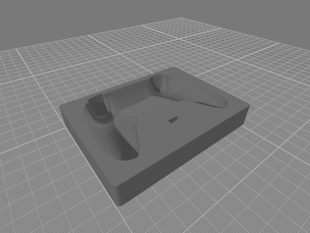 8BitDo Ultimate Controller Holder for Gridfinity. — miniatura 2