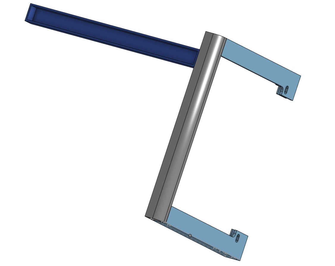 Miniatura 5 do modelo 3D 10" Mini Server Rack – 3D Printable