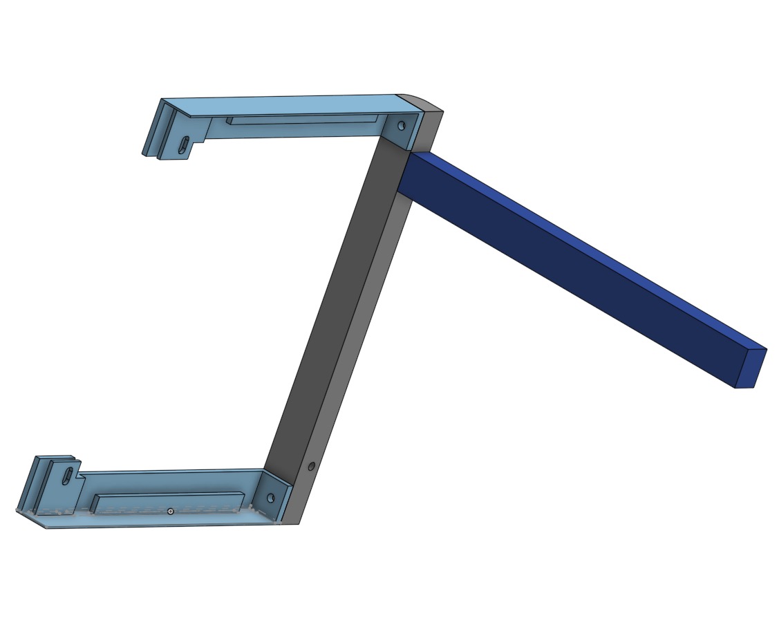 Miniatura 3 do modelo 3D 10" Mini Server Rack – 3D Printable