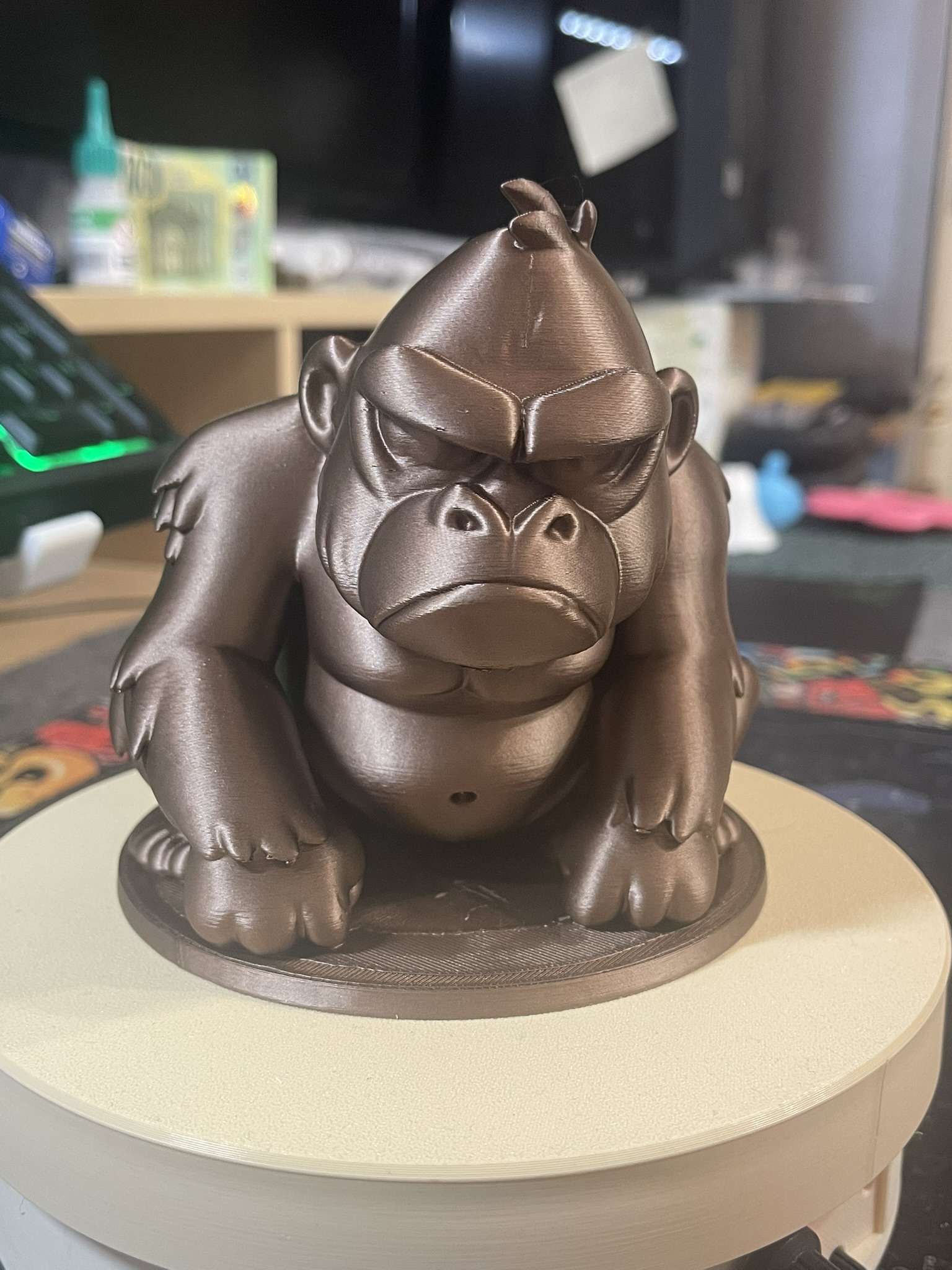 Miniatura 7 do modelo 3D Grumpy Gorilla - 2 sizes