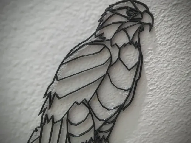 Geometric Bald Eagle