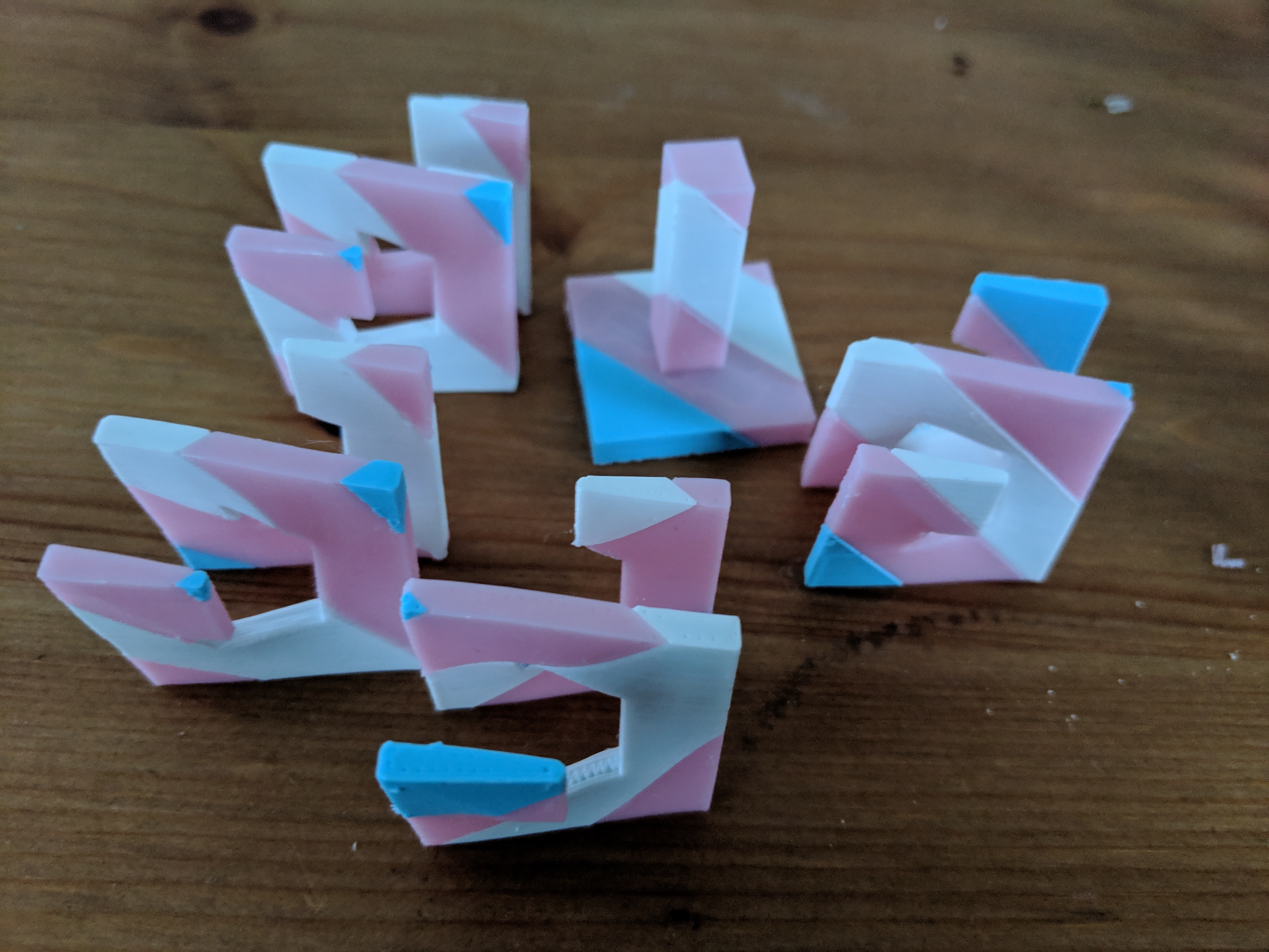 Miniatura 5 do modelo 3D Spiral puzzles
