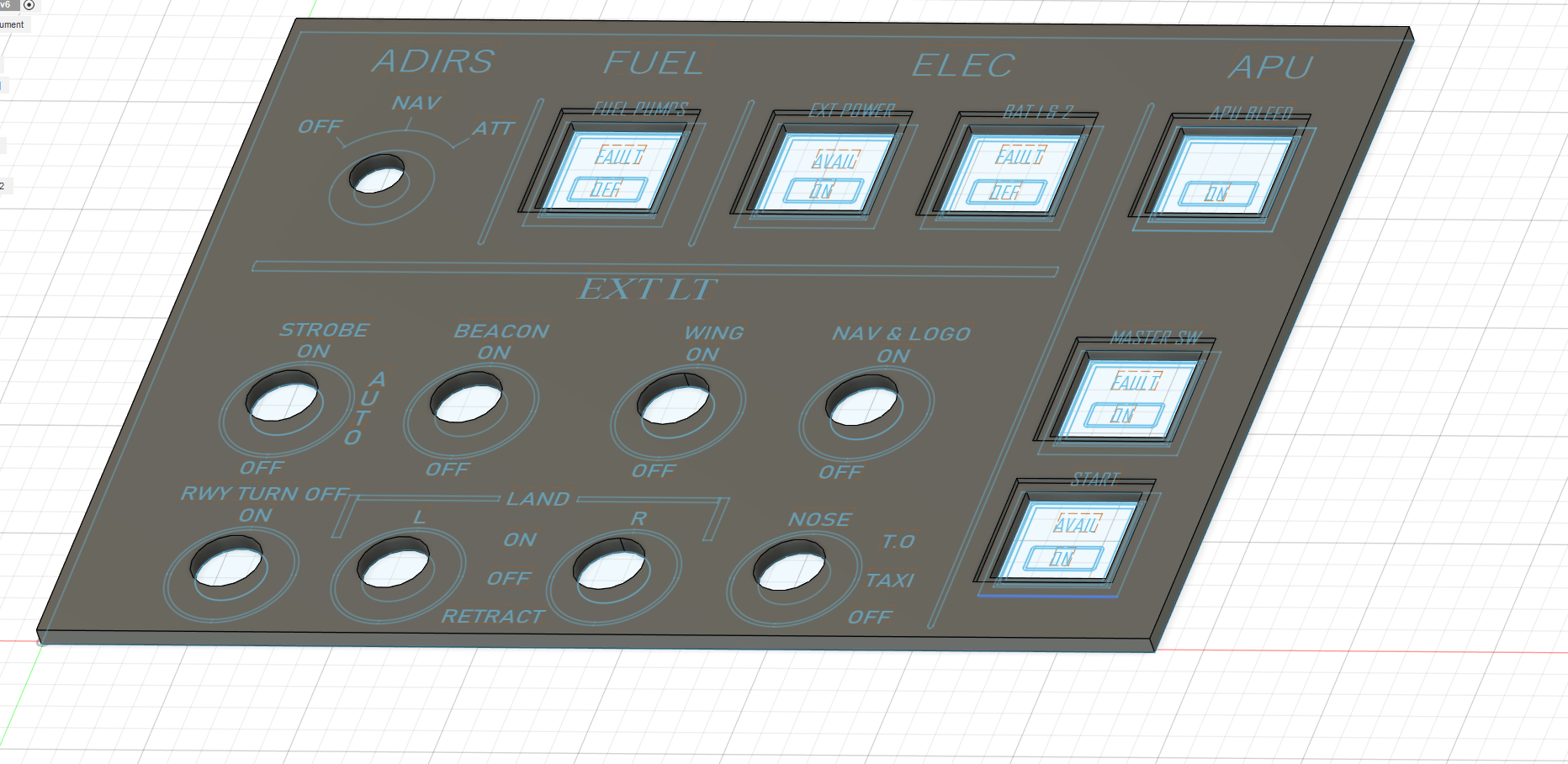 ButtonBox A320 MSFS